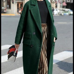 Neiman Marcus Mohair Long Coat